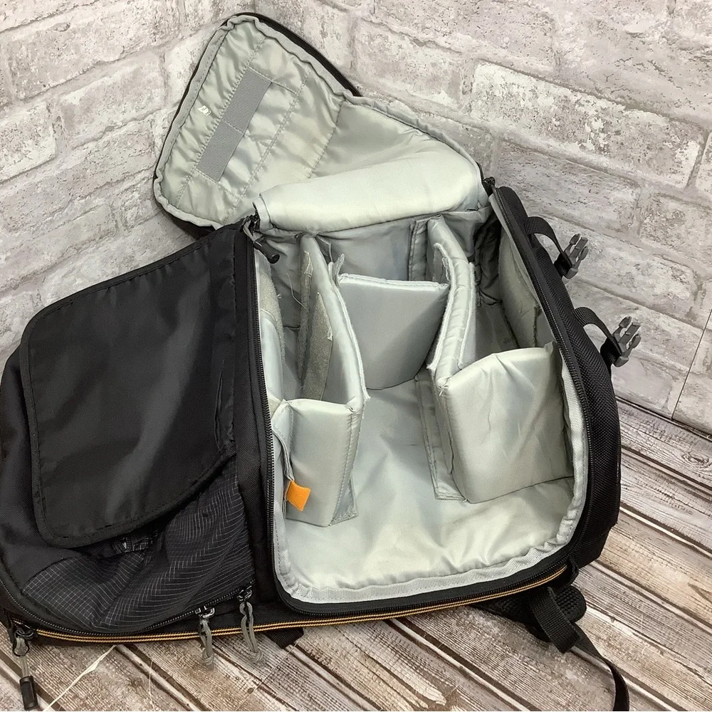 Lowepro Fastpack BP 250 AW II Camera Backpack Gray Black Photography Bag Travel